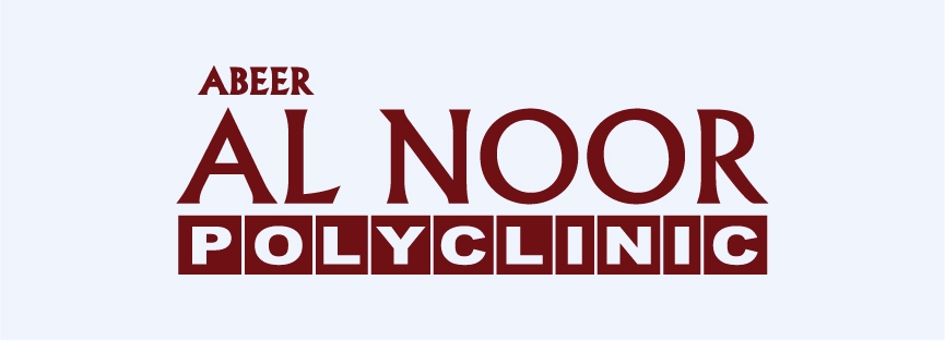 3D signage installation at Al Noor Polyclinic in Dubai, showcasing our company's expertise in high-quality signage solutions.