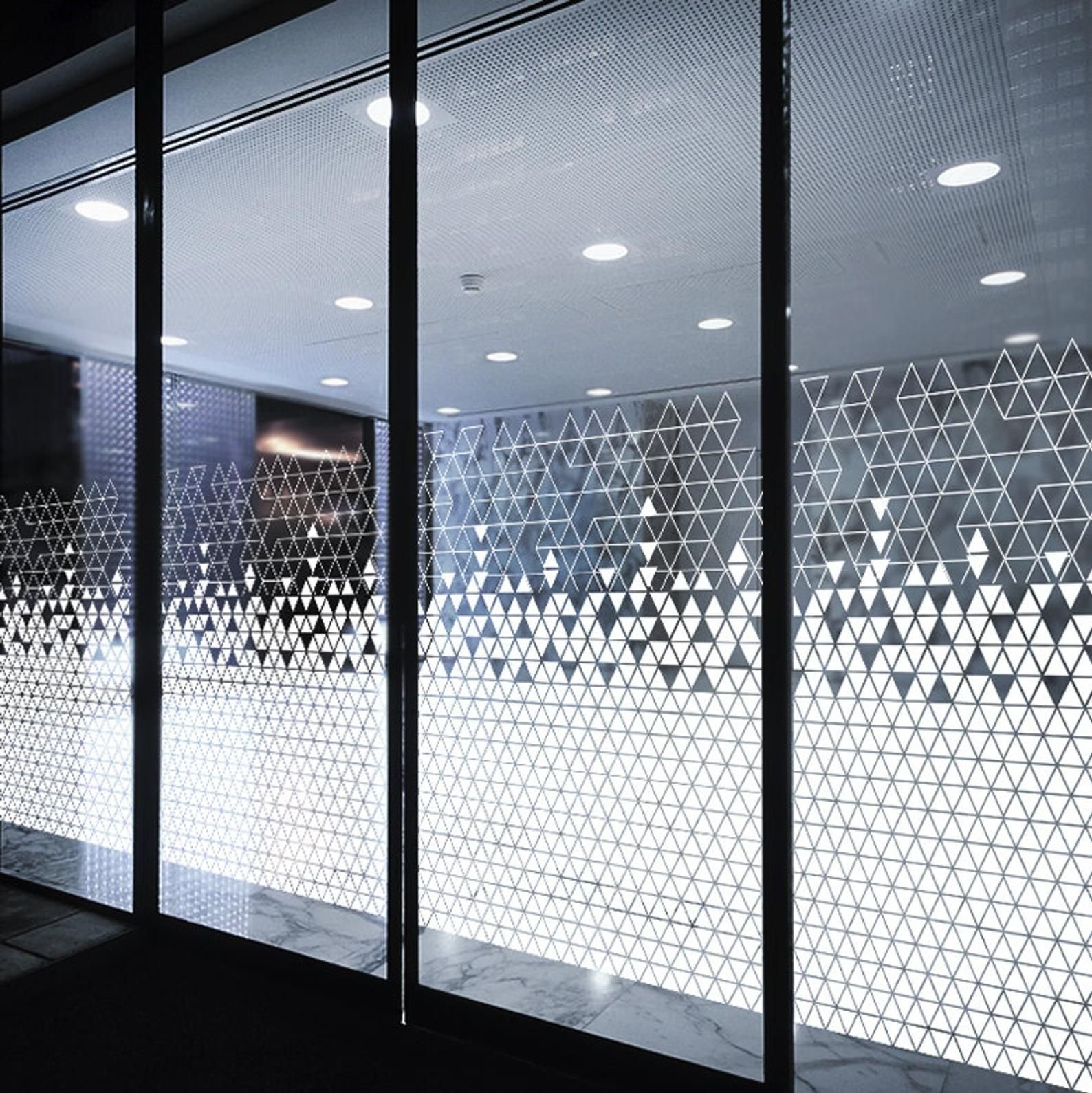 Frosted glass design for modern office spaces