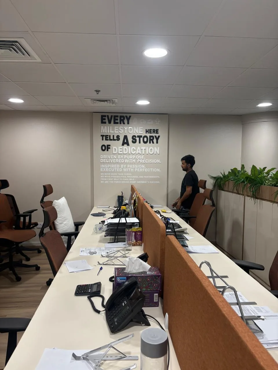 Acrylic Cutout Letter Sign with Backlight Installation – Downtown Dubai