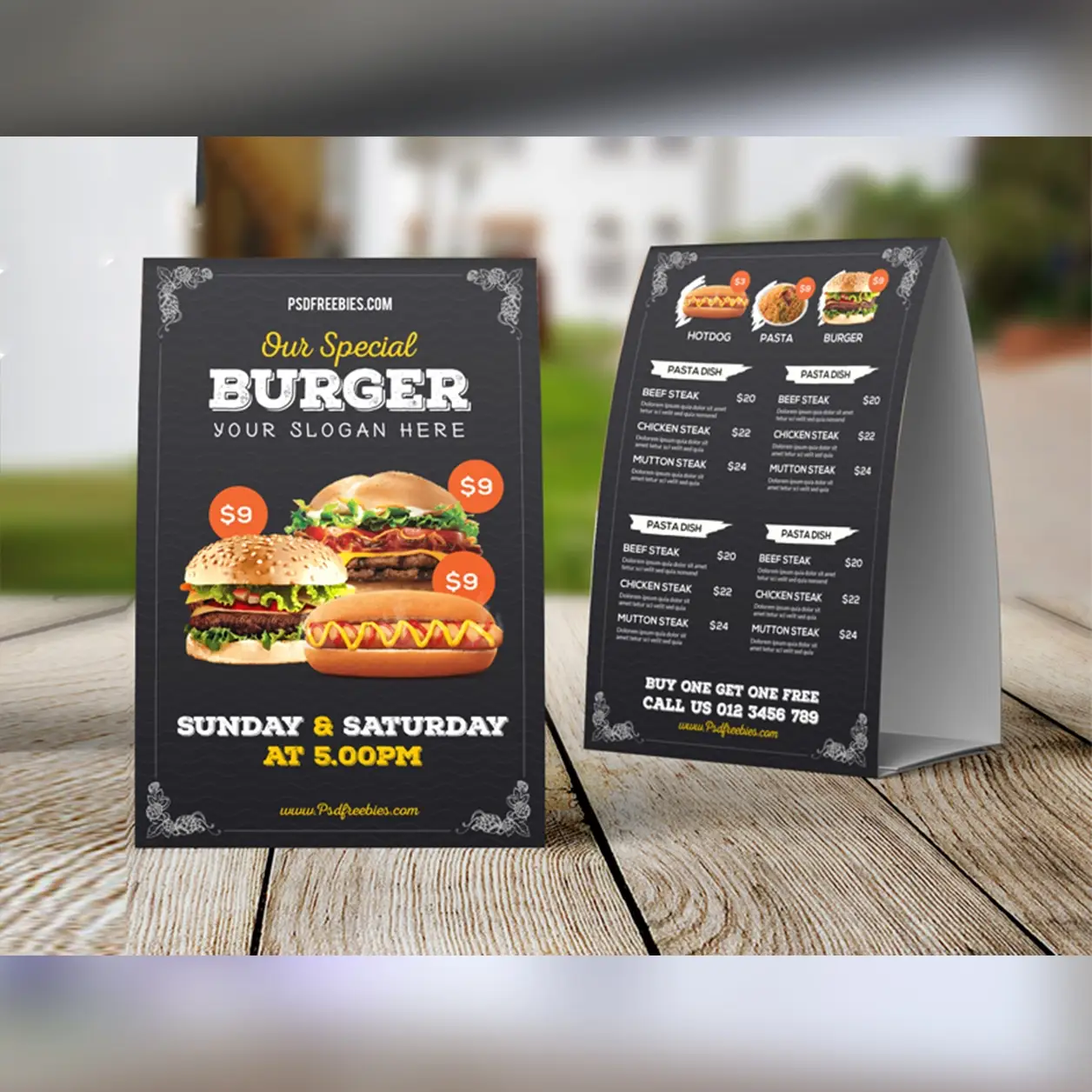 Digital menu signs for modern dining experiences.